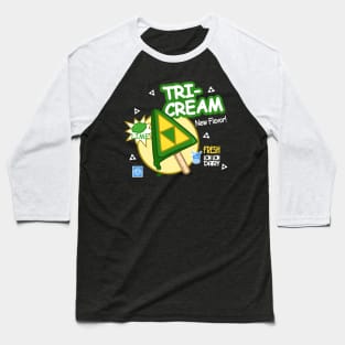 Lime Cream Baseball T-Shirt